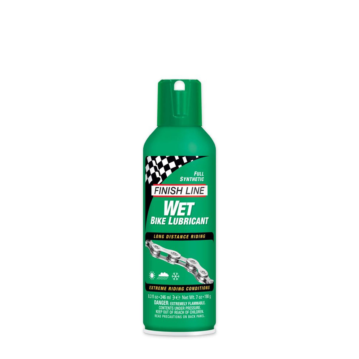 FINISH LINE WET LUBE - Condições extremas (246 ml) 