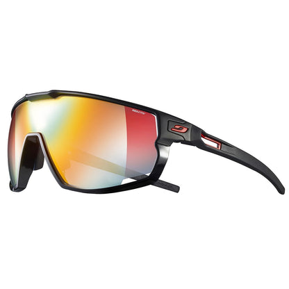 Óculos JULBO RUSH Preto Mate/Preto Brilhante Reactiv Amarelo/Castanho