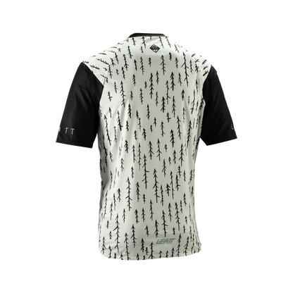 Camisola LEATT MTB TRAIL 3.0 Mangas Curtas Branca