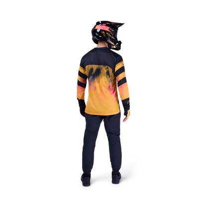 Calça FOX RANGER KAIROS Preto/Laranja