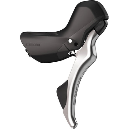 Manete Direita 10/11V SHIMANO CUES ST-U6030 - Edição Polish Silver