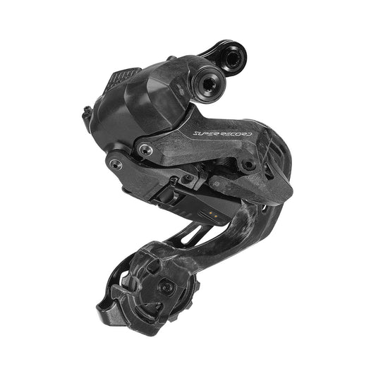 Desviador traseiro CAMPAGNOLO SUPER RECORD WRL 12V – vista do produto sobre fundo branco