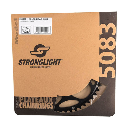 Prato Exterior 9/10V STRONGLIGHT ALU 5083 TYPE S 110mm preto