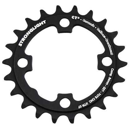 Coroa Interior STRONGLIGHT CT² SHIMANO XTR M970 9V 4 Furos 64 mm
