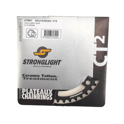 Plato Interior 10/11V STRONGLIGHT CT² Tipo S 130 mm preto