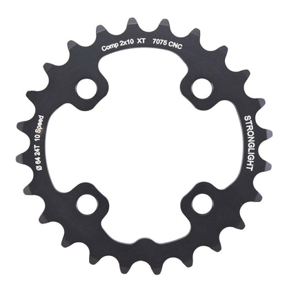 Prato Interior STRONGLIGHT SHIMANO XT M785 10V 4 Furos 64 mm