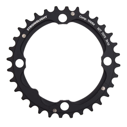 Prato Intermédio STRONGLIGHT 10V Triplo 4 Furos 104 mm
