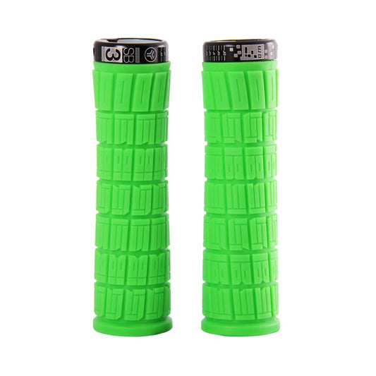 Punhos SB3 FLOWY AM Lock-On 130 mm Verde Fluo