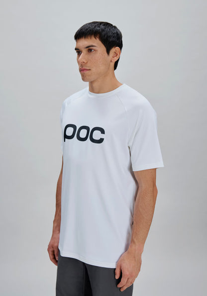 Maillot POC REFORM ENDURO Mangas Curtas Branco