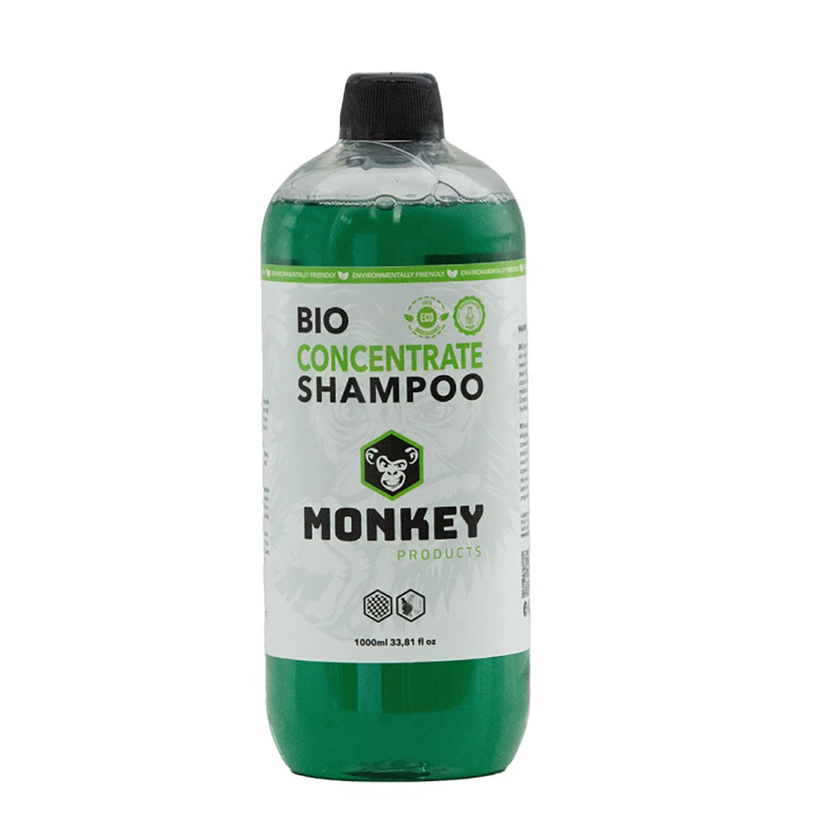 SHAMPOO ORGÂNICO MONKEY'S SAUCE Concentrado de limpeza (1L)