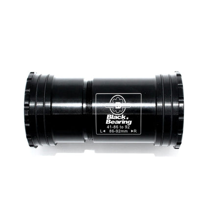 Caixa de Pedaleiro BLACK BEARING Press Fit 86/92 Eixo 24 mm e GXP Cerâmica
