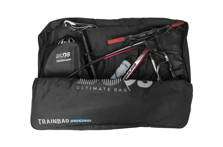 BUDS TRAINBAG ORIGINAL Cobertura para bicicletas de estrada/montanha (Train Special) Preto