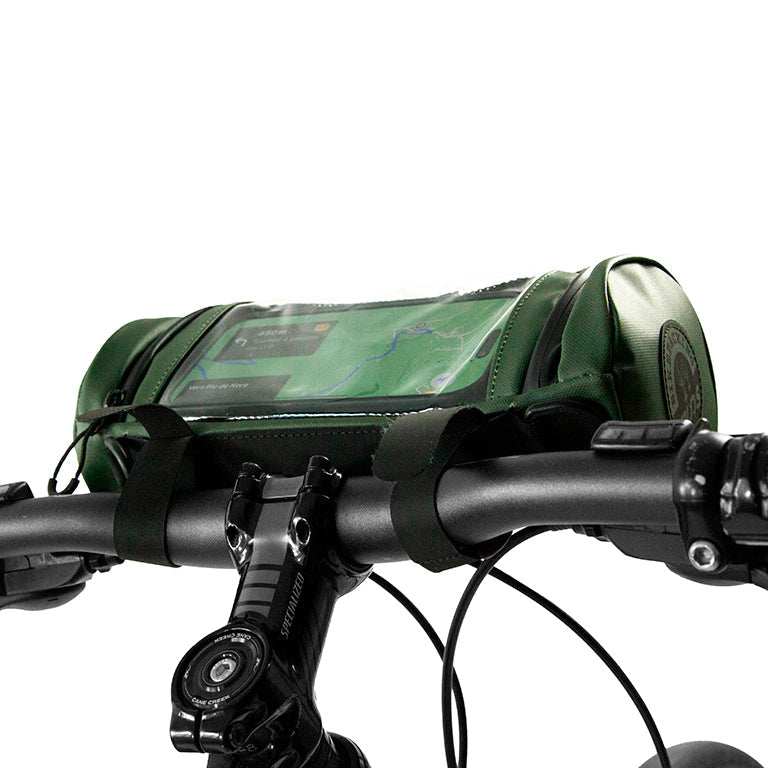 BUDS HANDLEBAR ROLL Saco de guiador 1,8 L Cáqui