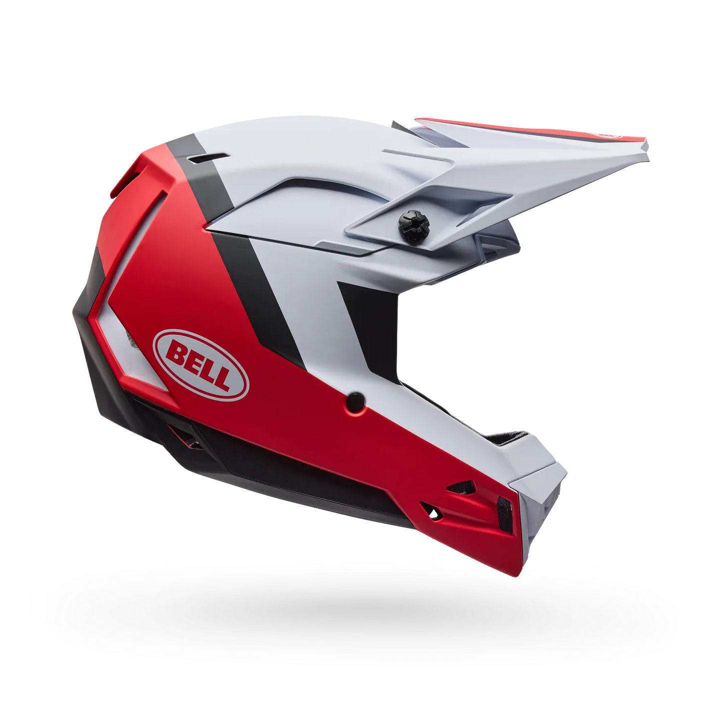 Capacete MTB BELL FULL-10 MIPS LEVEL SET Branco/Vermelho