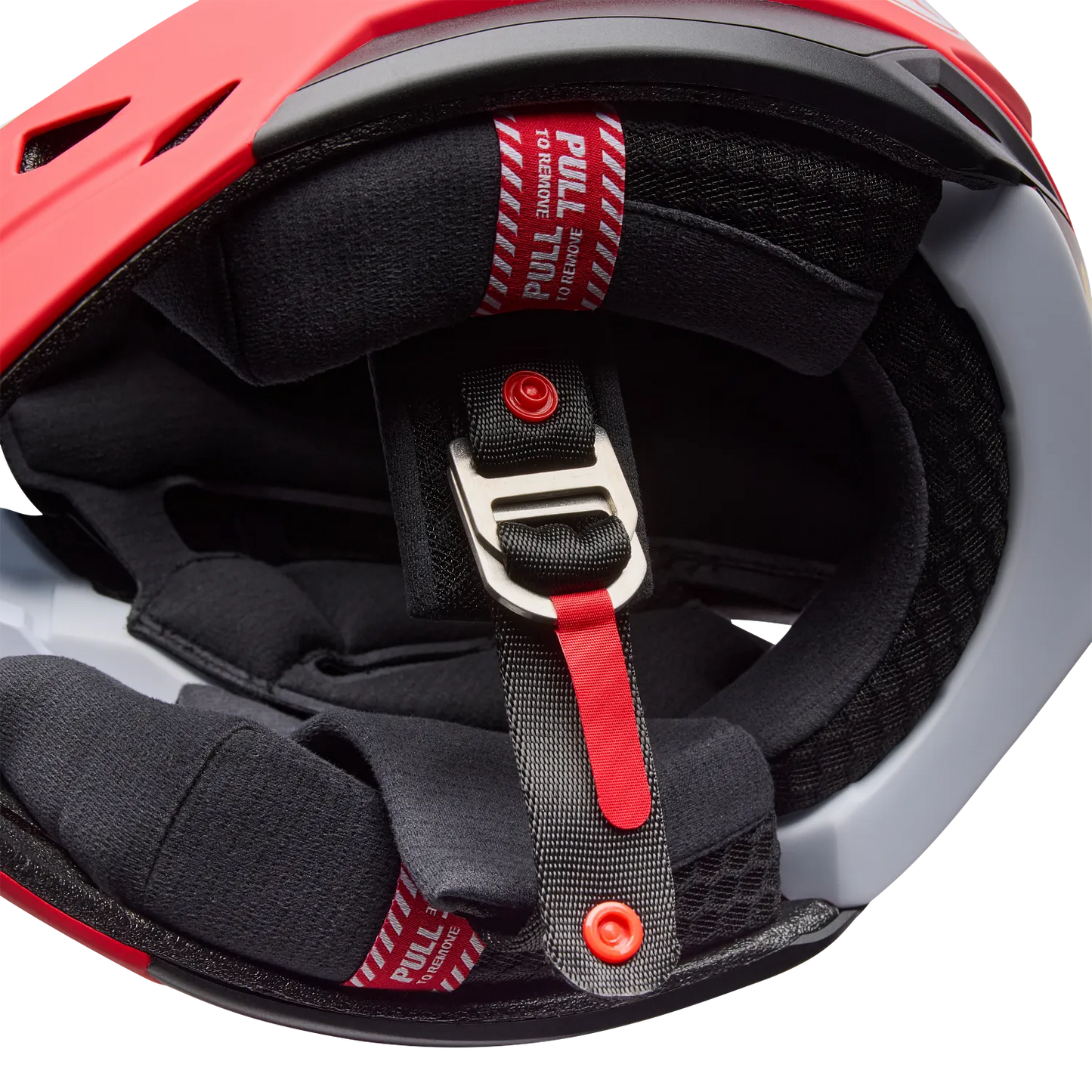 Capacete MTB BELL FULL-10 MIPS LEVEL SET Branco/Vermelho