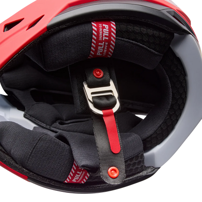 Capacete MTB BELL FULL-10 MIPS LEVEL SET Branco/Vermelho