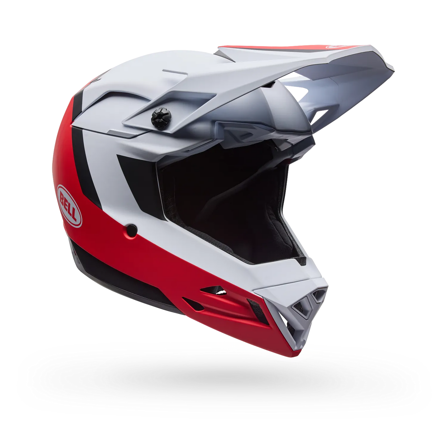 Capacete MTB BELL FULL-10 MIPS LEVEL SET Branco/Vermelho