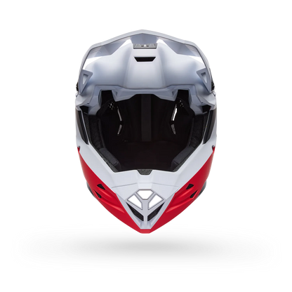 Capacete MTB BELL FULL-10 MIPS LEVEL SET Branco/Vermelho