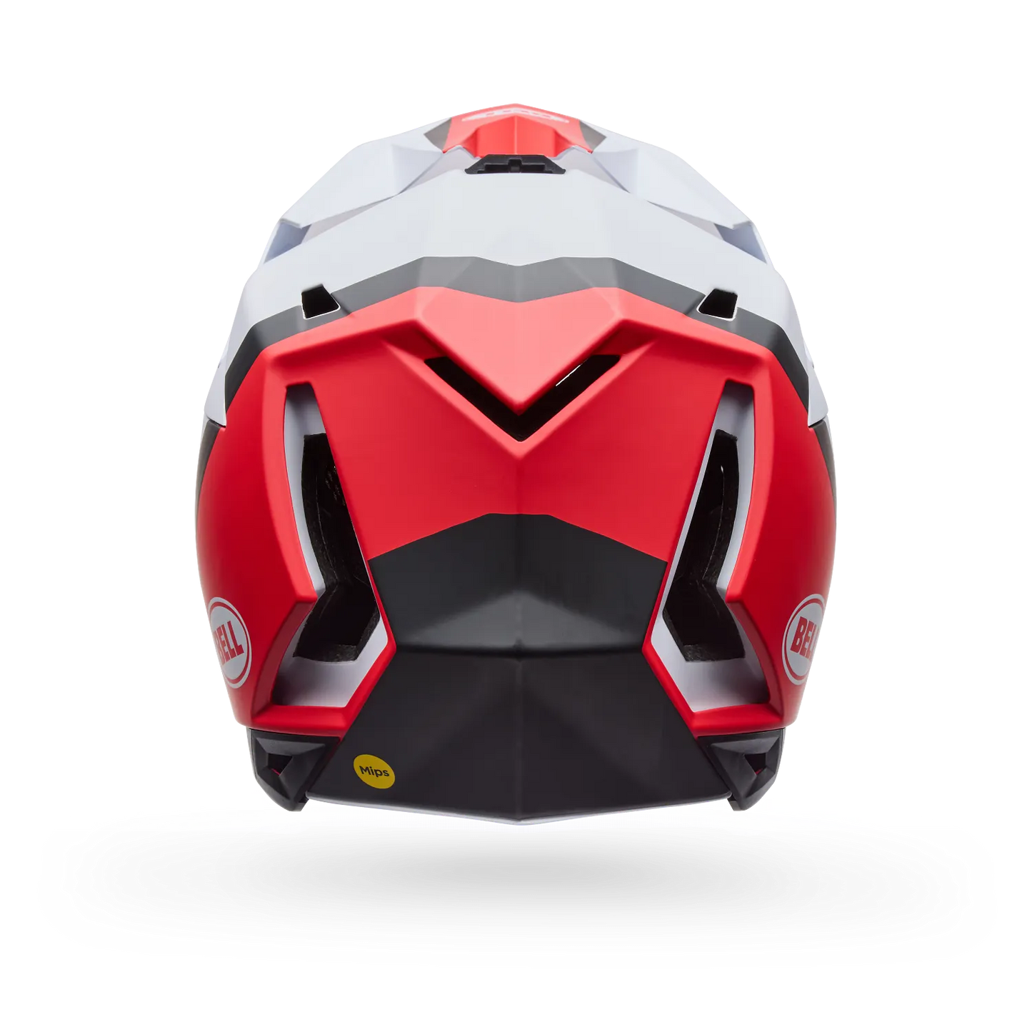 Capacete MTB BELL FULL-10 MIPS LEVEL SET Branco/Vermelho