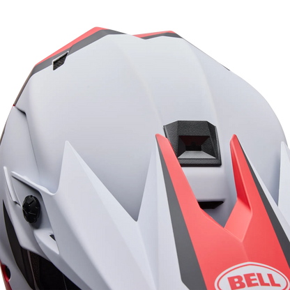 Capacete MTB BELL FULL-10 MIPS LEVEL SET Branco/Vermelho