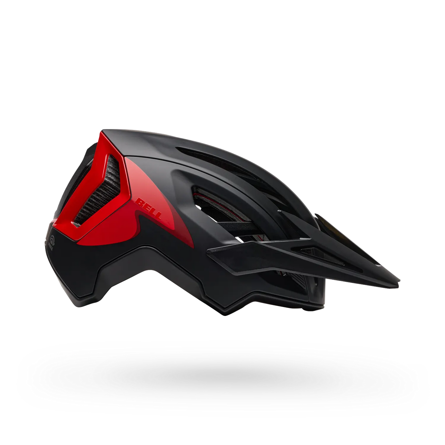 Capacete BTT BELL 5FIFTY SPHERICAL FLUID Preto/Vermelho