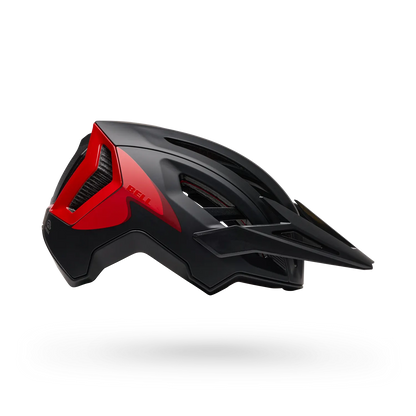 Capacete BTT BELL 5FIFTY SPHERICAL FLUID Preto/Vermelho