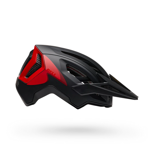 Capacete BTT BELL 5FIFTY SPHERICAL FLUID Preto/Vermelho