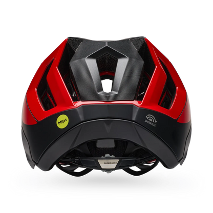 Capacete BTT BELL 5FIFTY SPHERICAL FLUID Preto/Vermelho