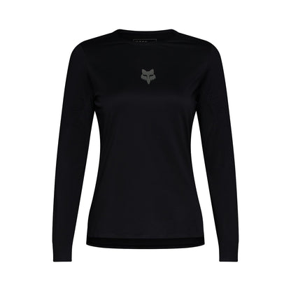 Maillot FOX FLEXAIR Mulher Mangas Compridas Preto