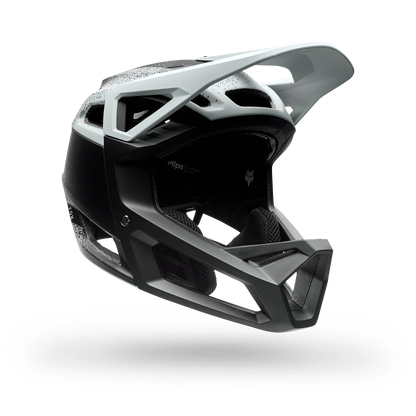 Capacete de BTT FOX PROFRAME RS AURA Preto/Branco