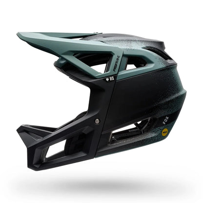 Capacete de BTT FOX PROFRAME RS AURA Verde Sálvia