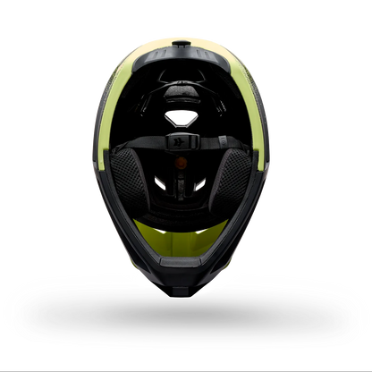 Capacete de BTT FOX PROFRAME RS AURA Verde-limão