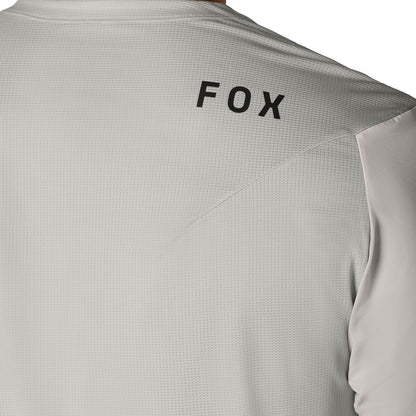 Maillot FOX FLEXAIR Mangas Curtas Chalk
