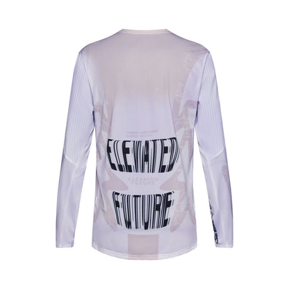 Maillot FOX FLEXAIR DIFFUSE SE Mangas Longas Branco