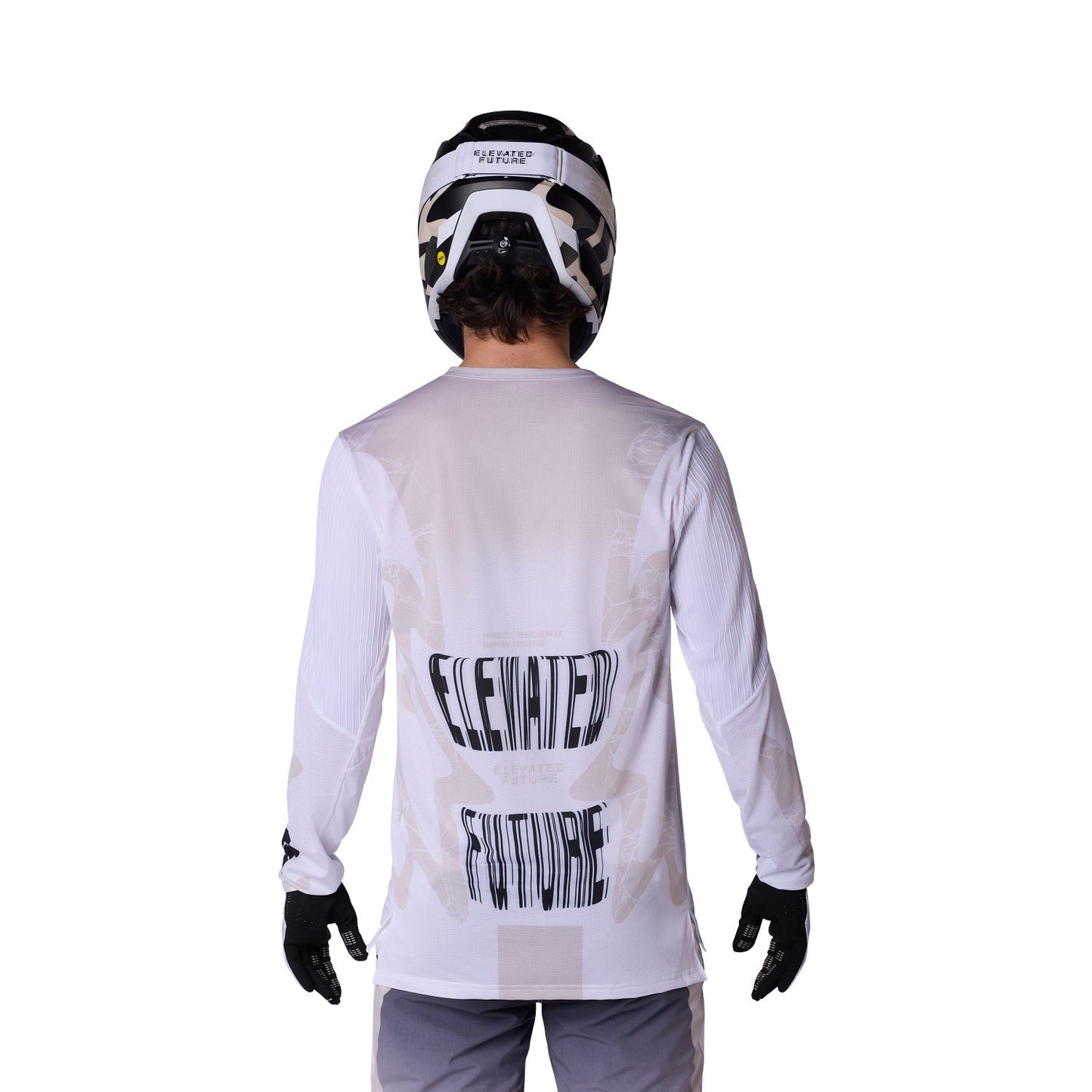Camisola de manga comprida FOX FLEXAIR DIFFUSE SE Branco
