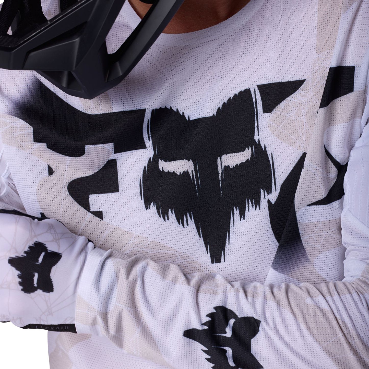 Camisola de manga comprida FOX FLEXAIR DIFFUSE SE Branco