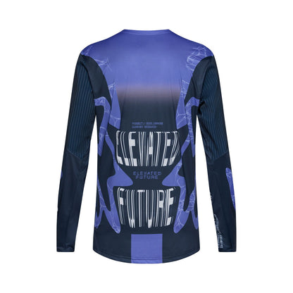 Maillot FOX FLEXAIR DIFFUSE SE Mangas Longas Violeta Blueberry
