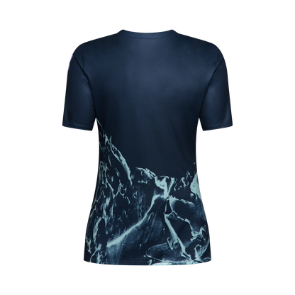 Maillot FOX RANGER IMAGE PRINT Feminino Mangas Curtas Arctic Blue