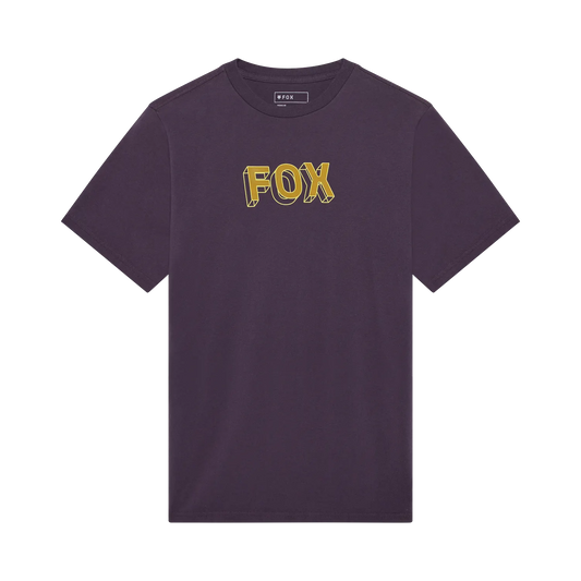T-Shirt FOX IMAGE PRINT 195 ORIGINAL Manga curta Purple Plum Perfect