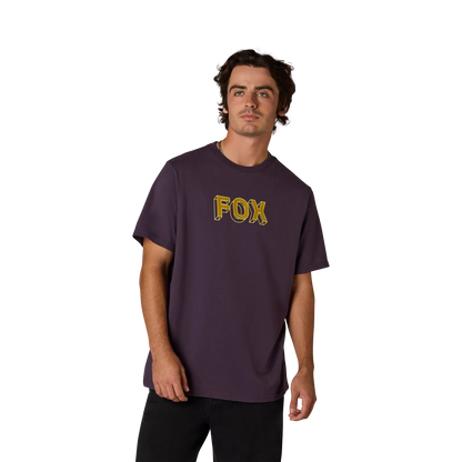 T-Shirt FOX IMAGE PRINT 195 ORIGINAL Mangas Curtas Violeta Plum Perfect