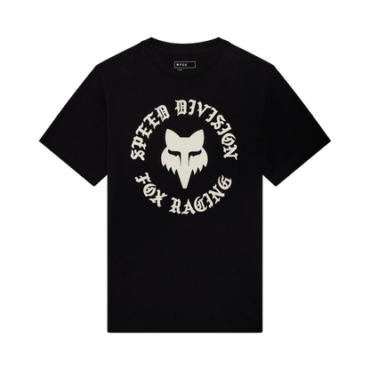 T-Shirt FOX BADGE 195 ORIGINAL Mangas Curtas Preto