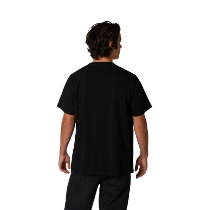 T-Shirt FOX BADGE 195 ORIGINAL Mangas Curtas Preto