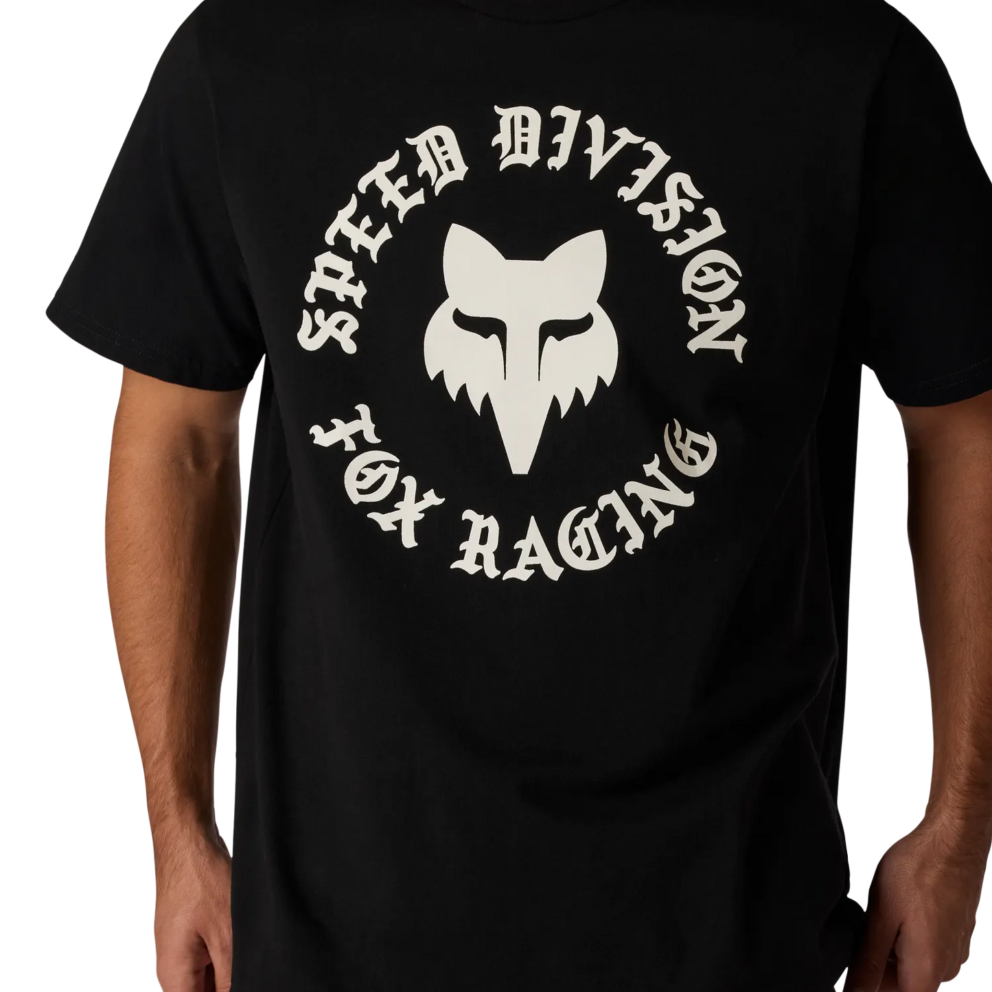 FOX BADGE 195 ORIGINAL T-Shirt Manga curta Preto