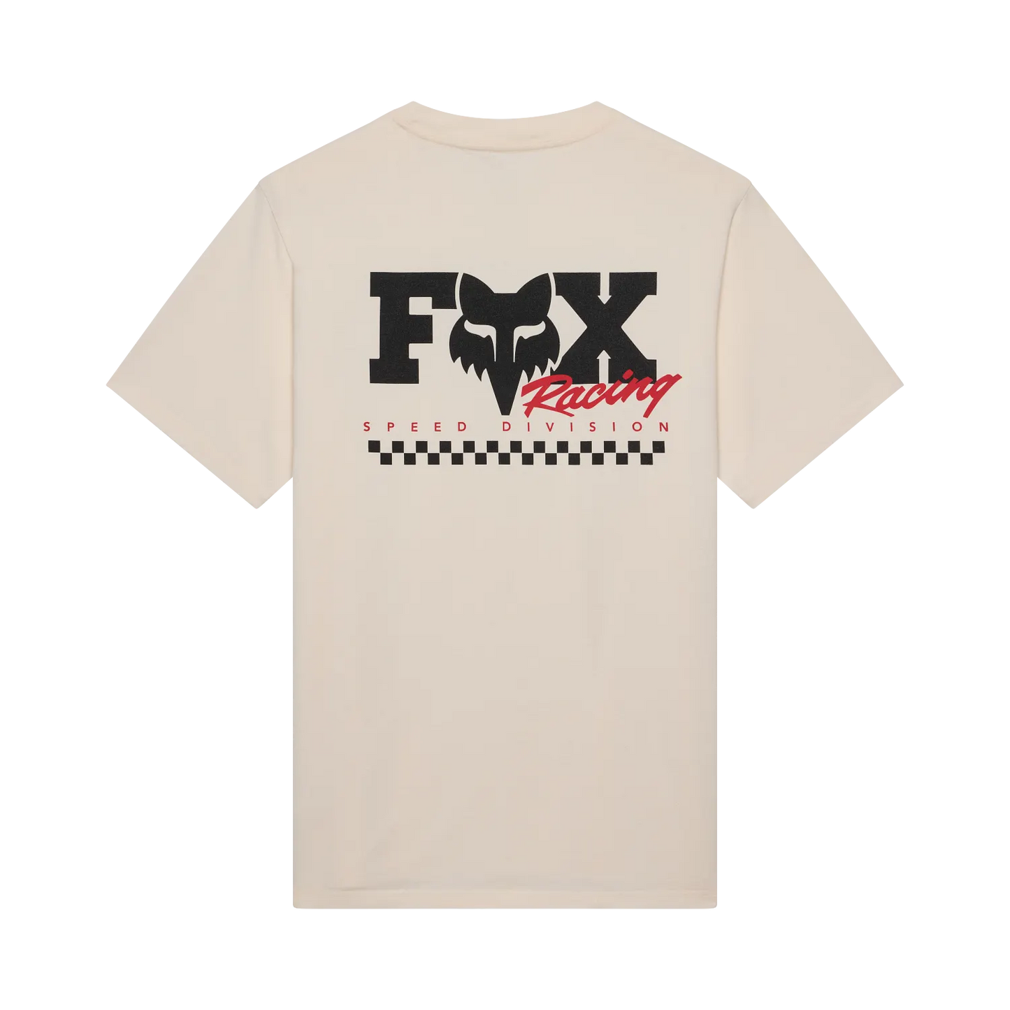 T-Shirt FOX CHECKER 195 ORIGINAL de manga curta em branco
