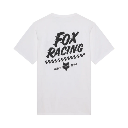 T-Shirt FOX SPEED 195 ORIGINAL Mangas Curtas Branco