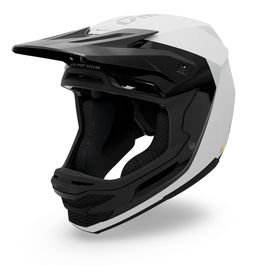 Capacete BTT GIRO INSURGENT MIPS SPHERICAL Branco/Preto Mate