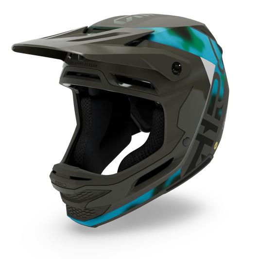 Capacete BTT GIRO INSURGENT MIPS SPHERICAL Cinzento/Azul