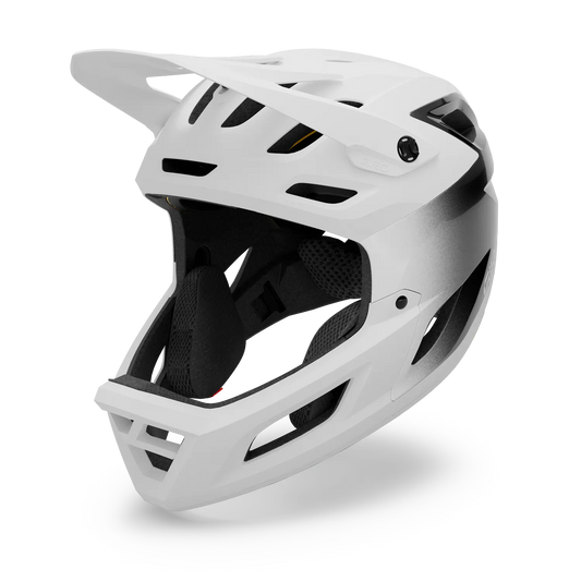 Capacete BTT GIRO COALITION MIPS SPHERICAL Branco/Preto Mate