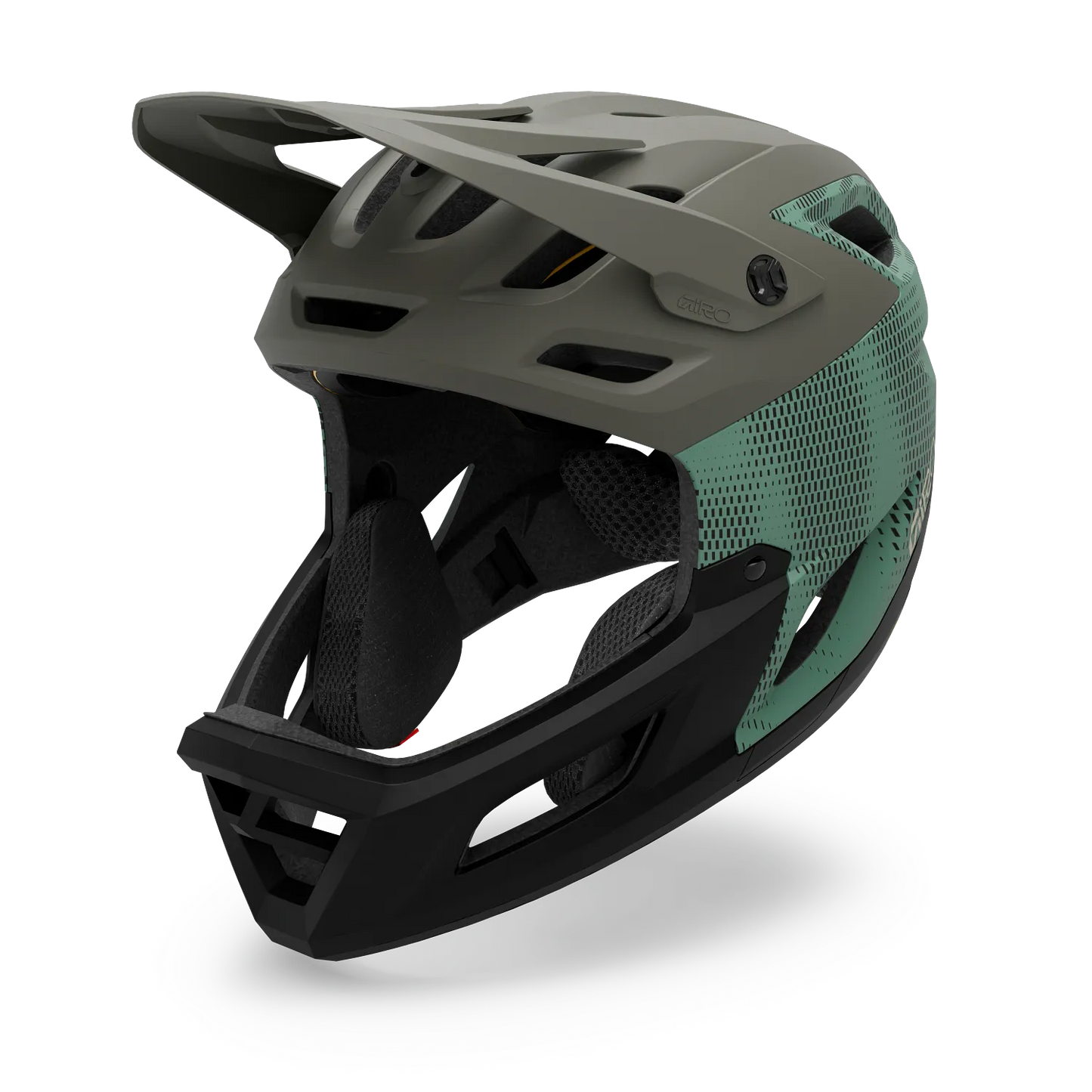 Capacete BTT GIRO COALITION MIPS SPHERICAL Preto/Verde