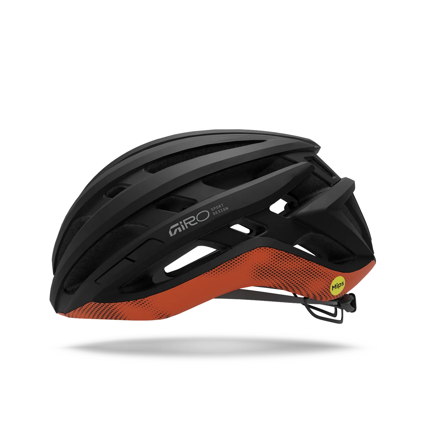 Capacete de estrada GIRO AGILIS MIPS Preto/Laranja